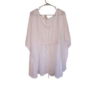 Catalina‎ white swimsuit cover 2X